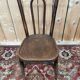 8 Bistro Chairs Baumann Curved Wood Art Nouveau – Early 20th Century