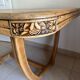 Art deco style dining table