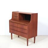 Danish teak secretary