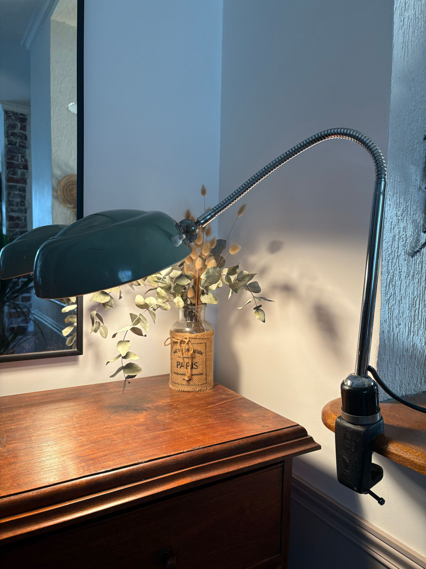 Vintage industrial workshop architect lamp