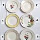 St Amand, Gien, Vintage soup plates