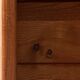 side table bedside in solid elm, Maison Regain 1970