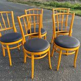 Set of 5 bistro chairs