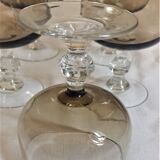 Set of 9 balloon glasses 70s