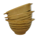 3 ear bowls in Sarreguemines sandstone