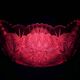 Vintage coupe in Depression Glass (Rosaline Glass)