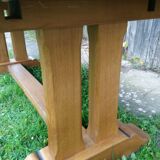 Solid oak monastery table