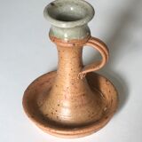 Vintage sandstone candle holder 1960