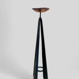 Large brutalist candlestick holder - 1960