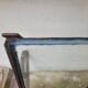 Old wrought iron marquee