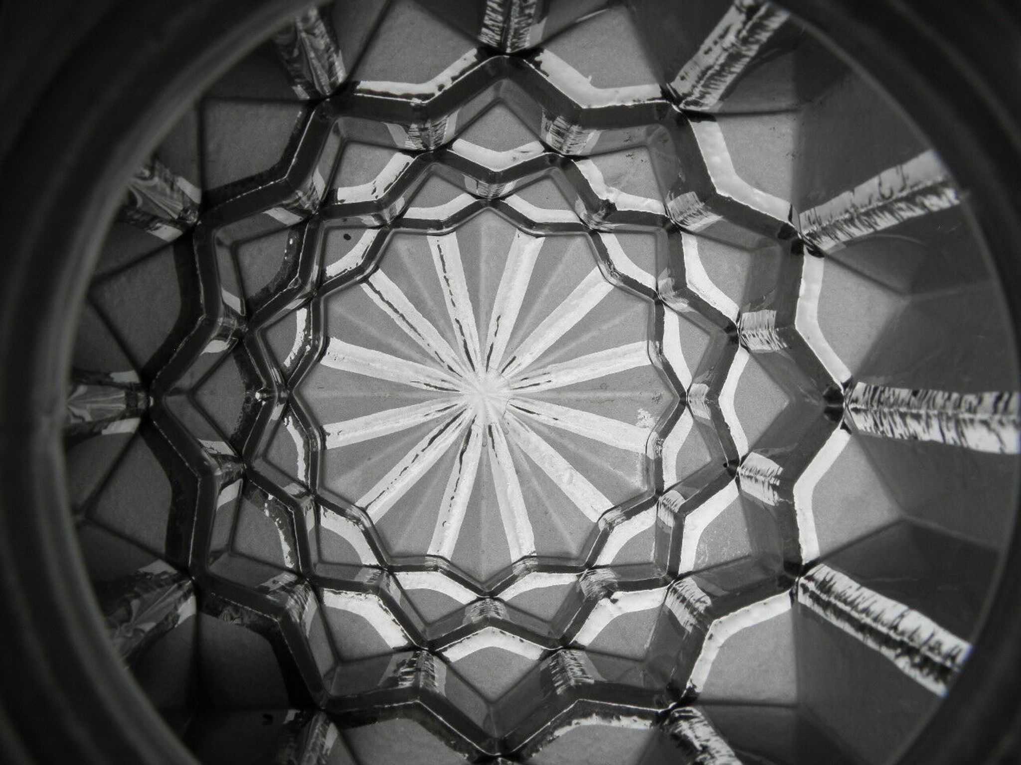 Suspension ceiling blinds cage art deco
