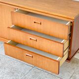 Scandinavian teak row