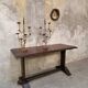 Massive wooden refectory table 1950