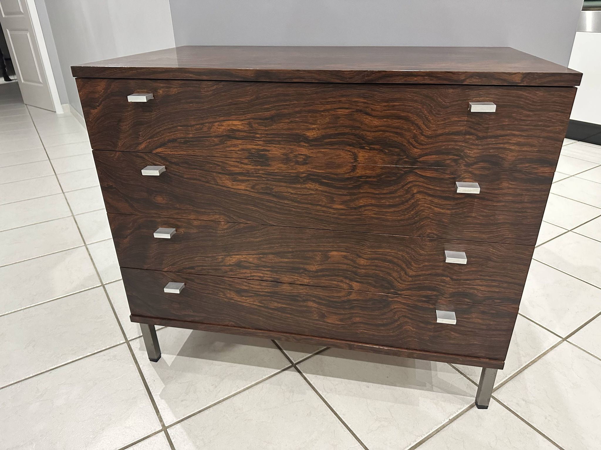 Scandinavian chest of drawers rosewood Denmark 1960