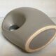 Grey ceramic vase design