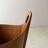 Vintage paperbin Einar Barnes PS Heggen teak 1960s