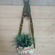 Vintage hanging plant holder