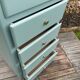 Chiffonnier vintage 1950 vert d’eau
