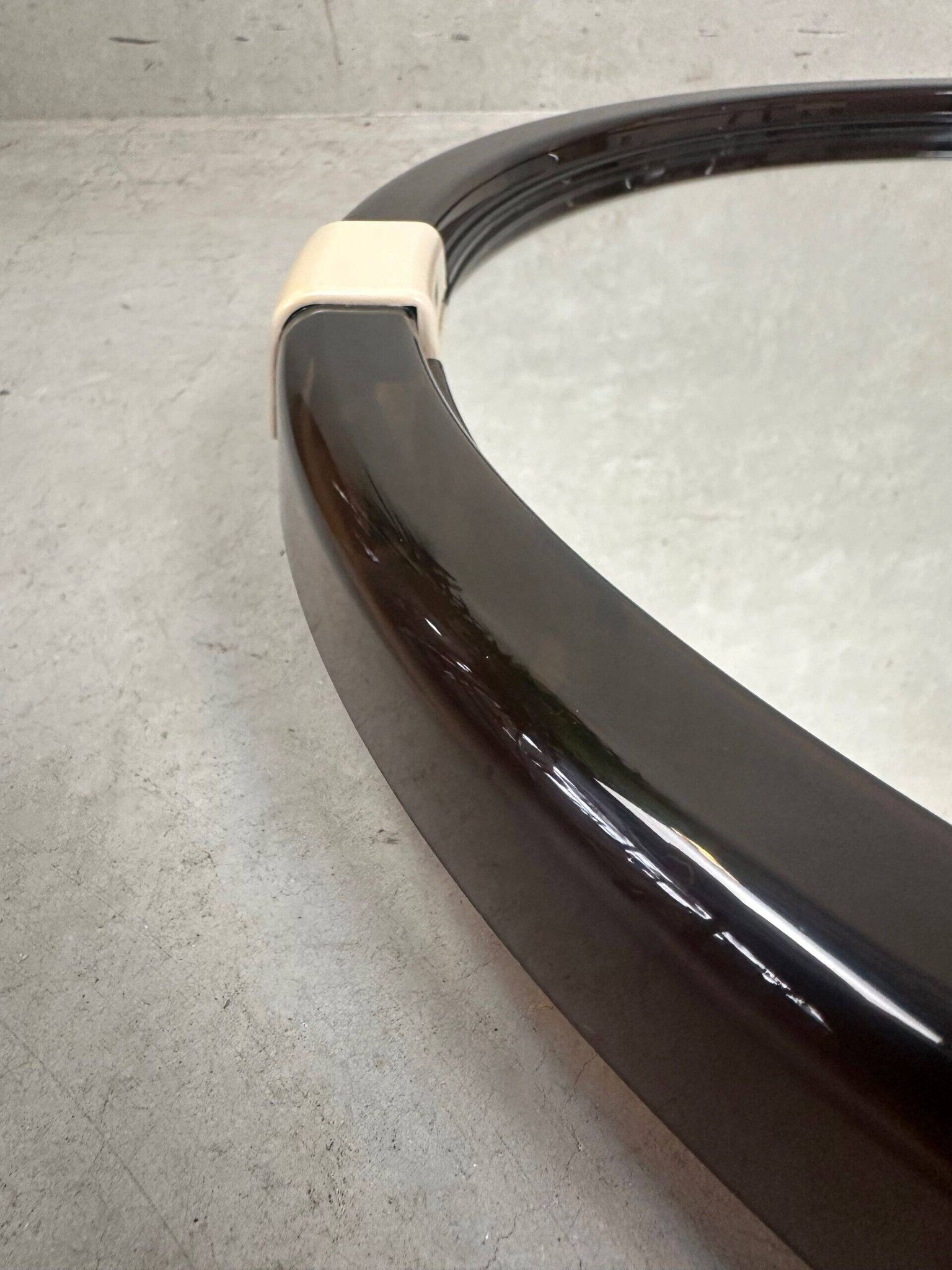 Vintage tiltable mirror – smoked lucite