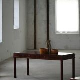 Mid-20th century mahogany writing desk by a Danish cabinetmaker, 1950s.