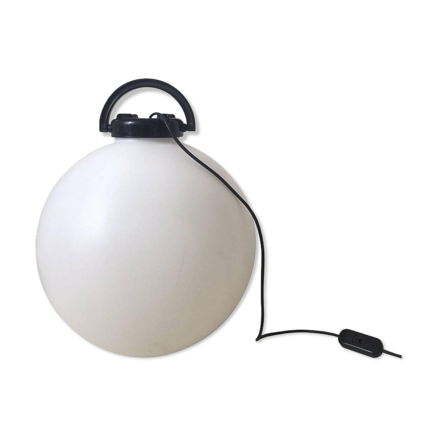 Lamp black and white 'Tama' by Isao Hosoe for Valenti 1975