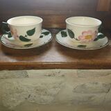 Villeroy & Boch cup duo "Wild rose"