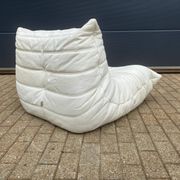 100% authentic Ligne Roset Togo 1-seater light beige leather '87