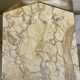 Art Deco marble and onyx bookends
