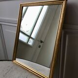 Gilded wooden mirror 50s