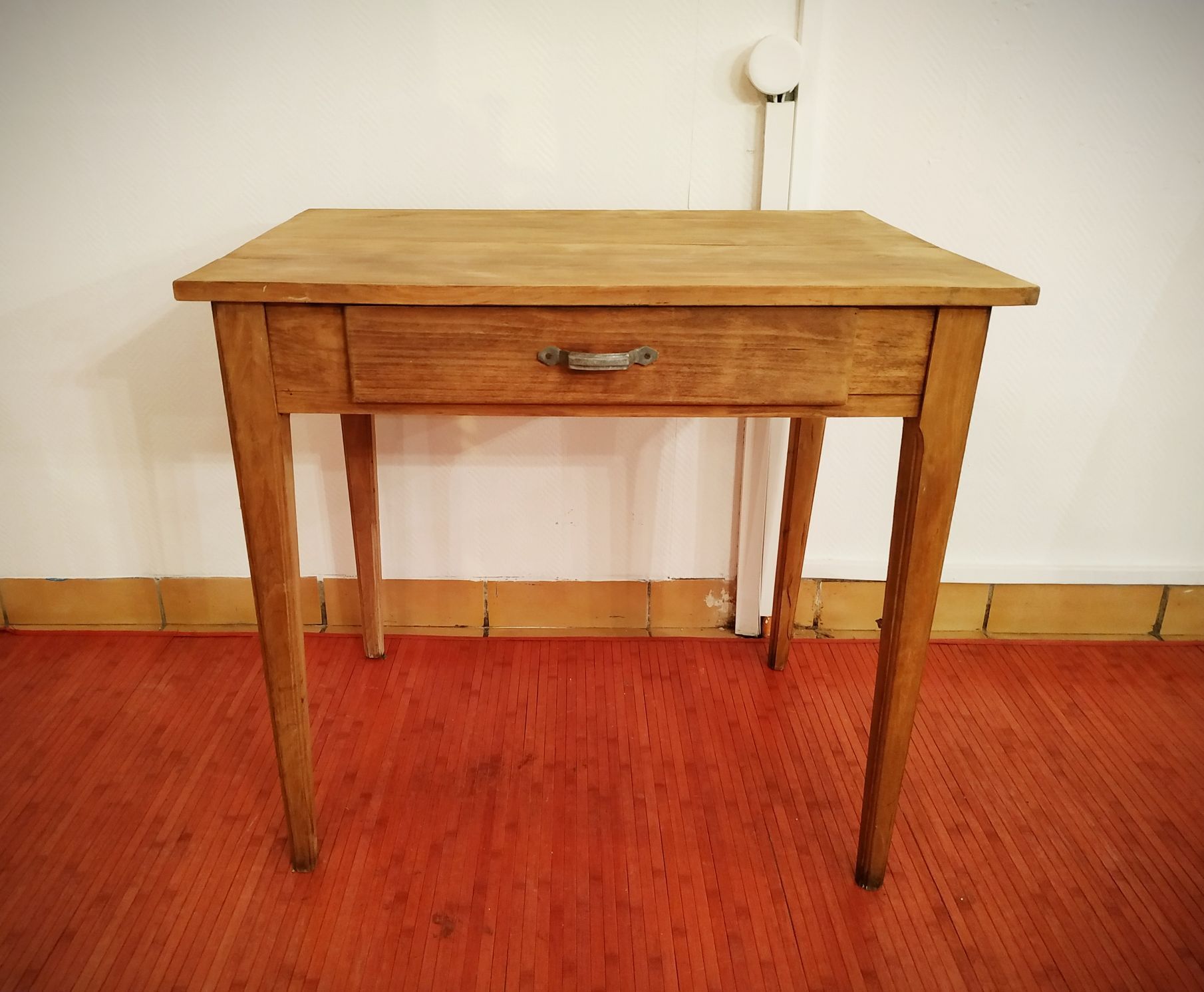 Old wooden table 83 cm