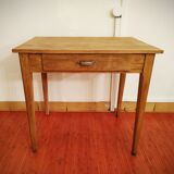 Table ancienne en bois 83 cm