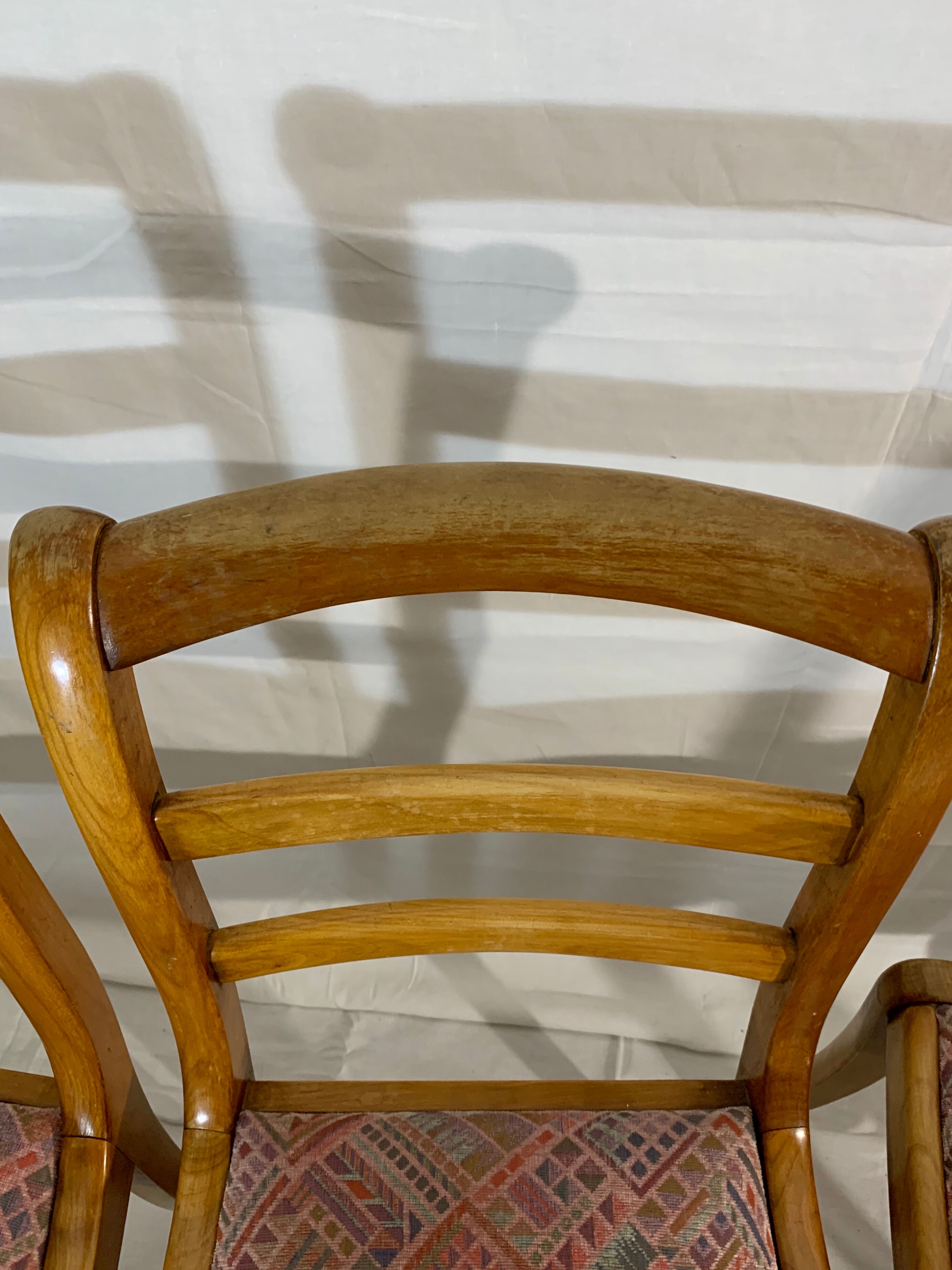 Louis Philippe chairs in cherry