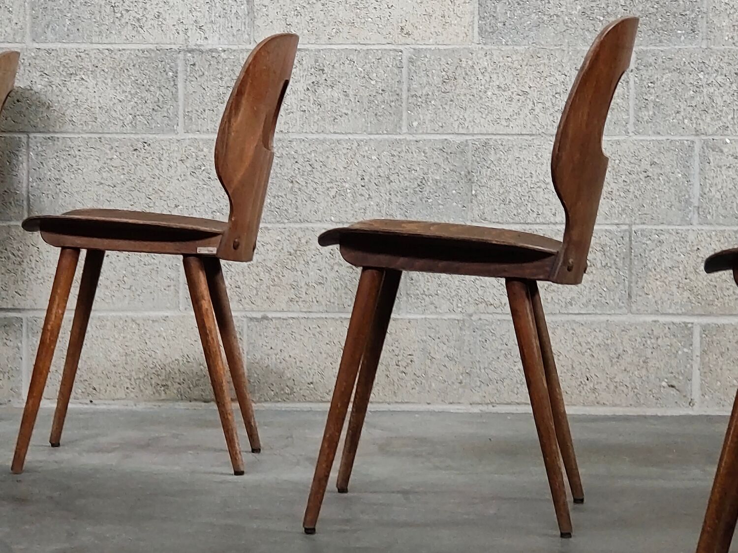 Set of 4 Baumann chairs