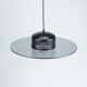 Glass ceiling lamp 1980
