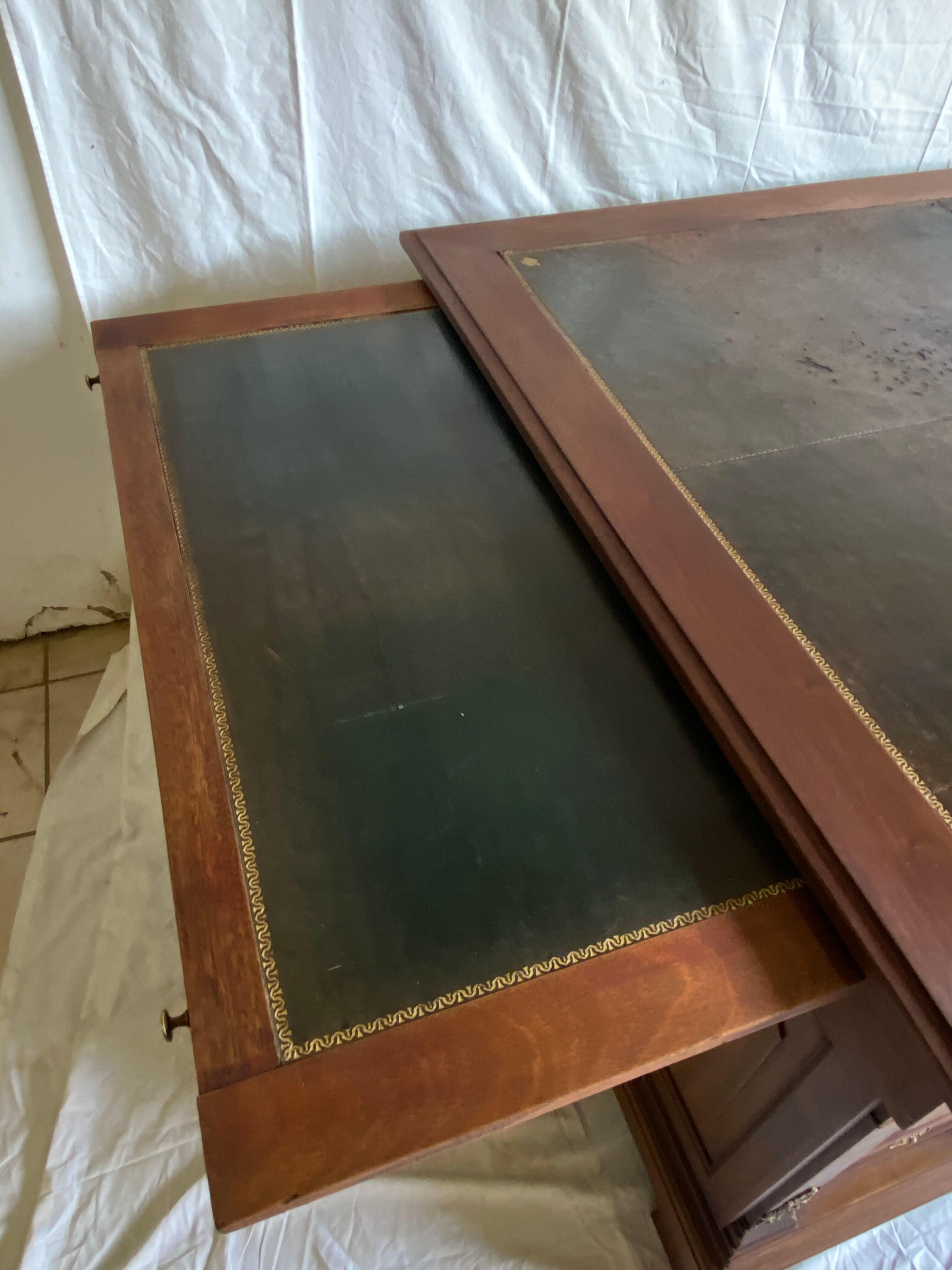 Desk box mahogany empire 1930