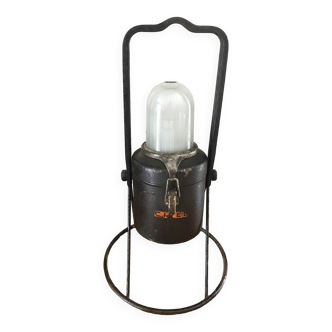 Old industrial lamp cipel