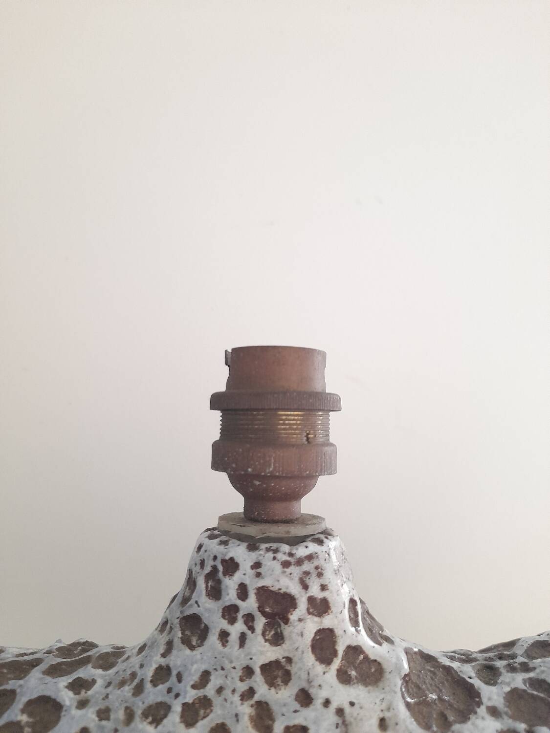 Vallauris lamp base 1950 Marino Le Vaucour