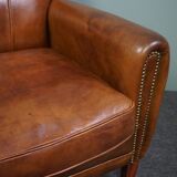 Sheep leather armchair