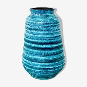 Blue vase Accolay series "Gallic"