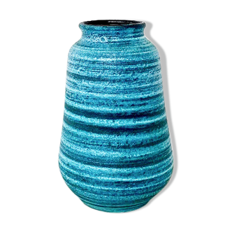 Blue vase Accolay series "Gallic"