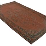 Tapis turc anatolien vintage fait main 283 cm x 175 cm