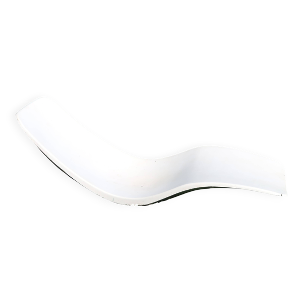 Transat chaise longue de Charles Zublena en fibre de verre, années 60