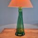 Blown glass lamp