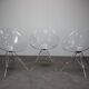 Set of 3 EROS chairs by Philippe Starck for Kartell, Italy, 1999