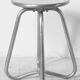 tubular design stool in aluminium cast