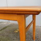 Scandinavian teak coffee table that can be upgraded to a dining table
