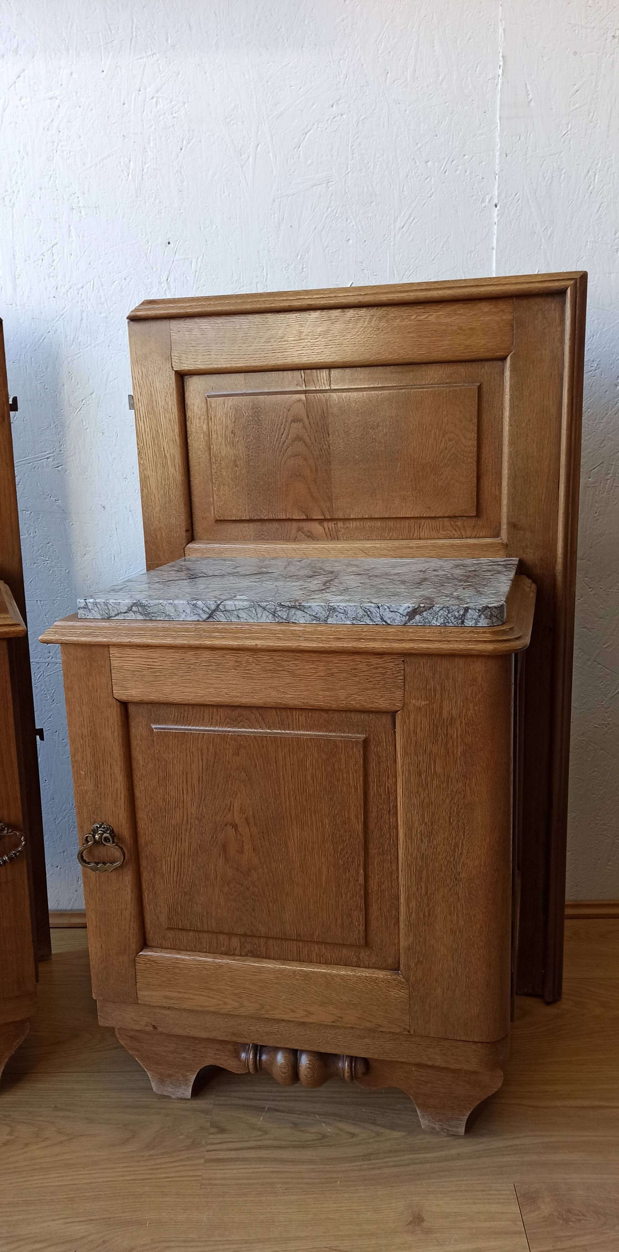 Pair of vintage bedside tables