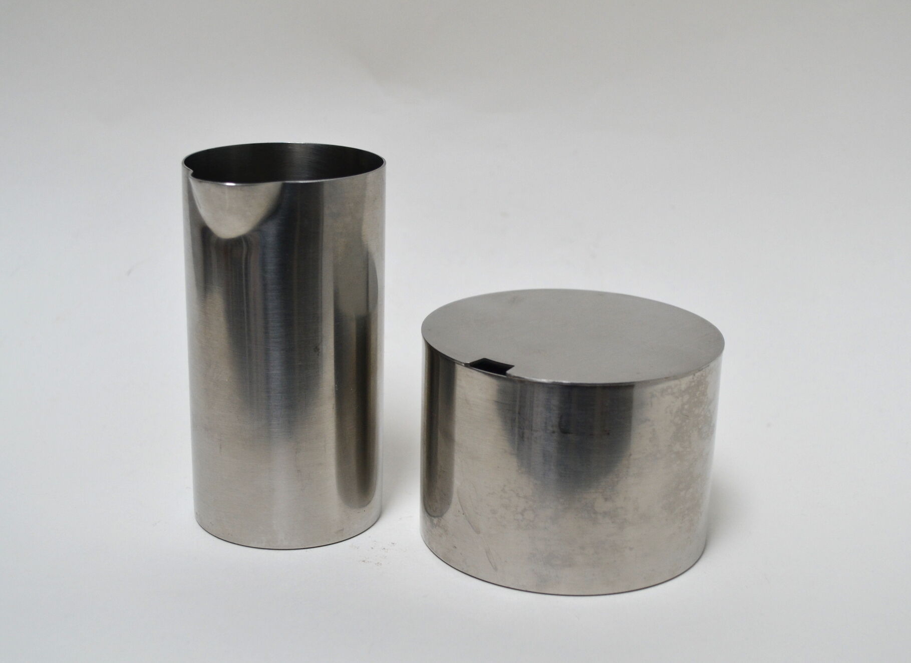 Stelton coffee service by Arne Jacobsen - Cafeteria, sugar and milk pot - Made in Denmark