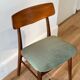 Set of 4 Scandinavian teak chairs – Model "Kristin" – 1960s
