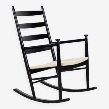 Rocking chair par Poul Volther pour Gemla 1950s